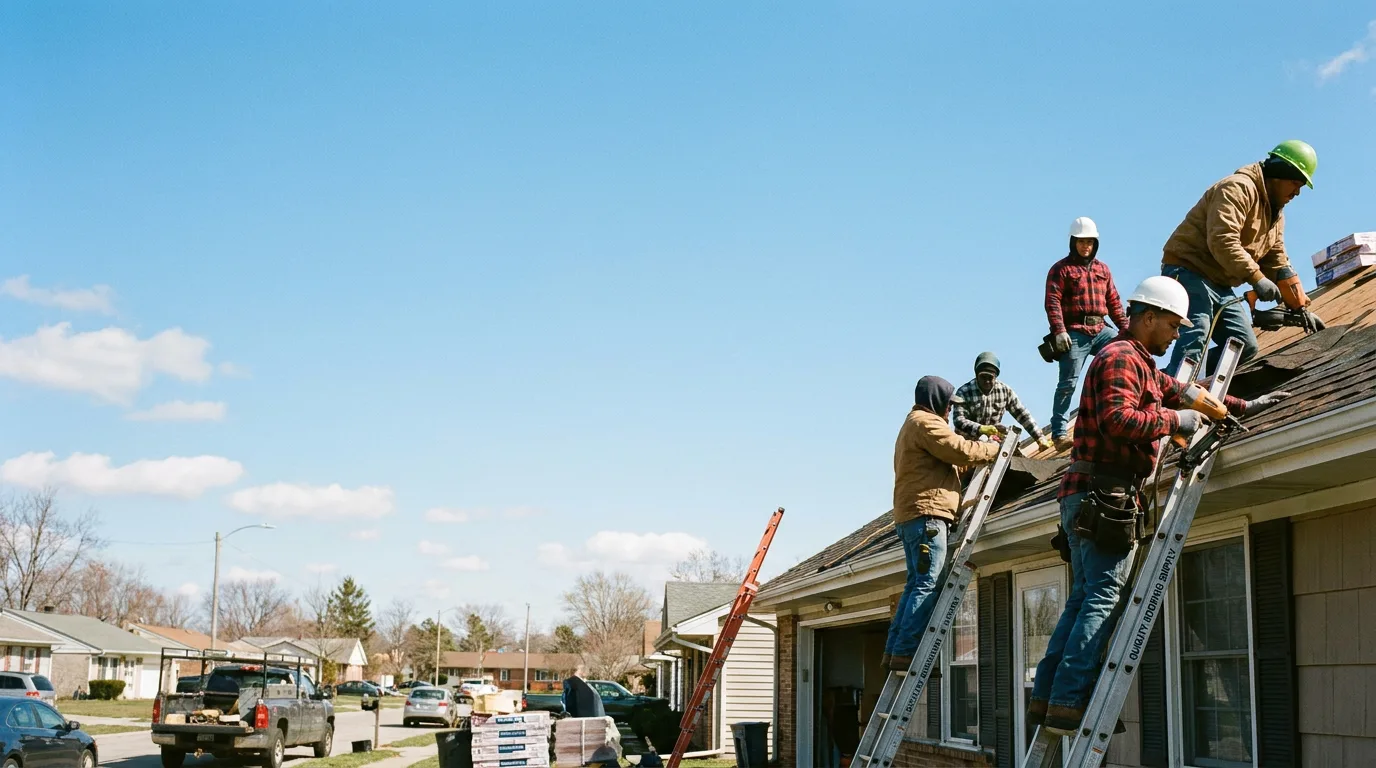 Roofing in New Athens, OH near me